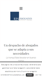 Mobile Screenshot of efsabogados.com